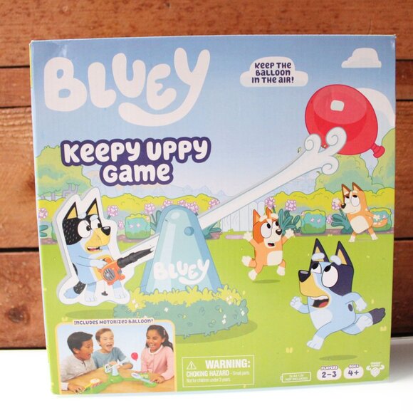 Bluey Keepy Uppy Game | Motorized Balloon Kids Party Toy Ages 4+ Family Fun Game - Picture 1 of 4